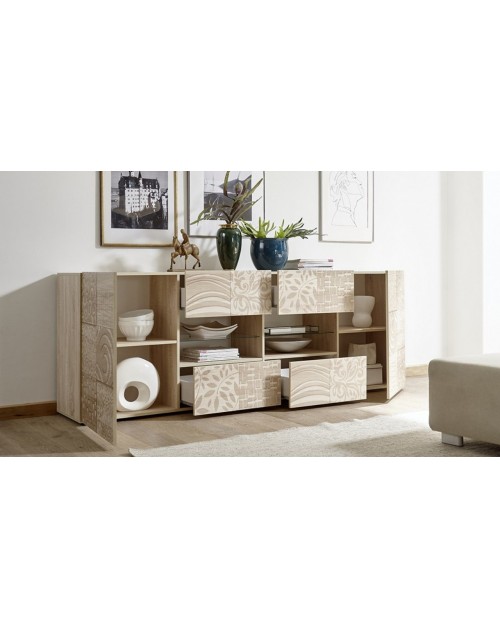 Madia 4 ante e 2 cassetti rovere Jasna